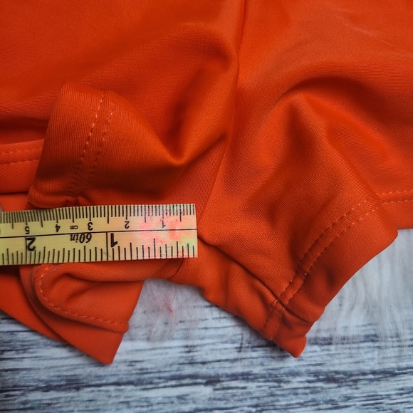 Swimsuit one piece with dress orange plus sz - Picture 7 of 9